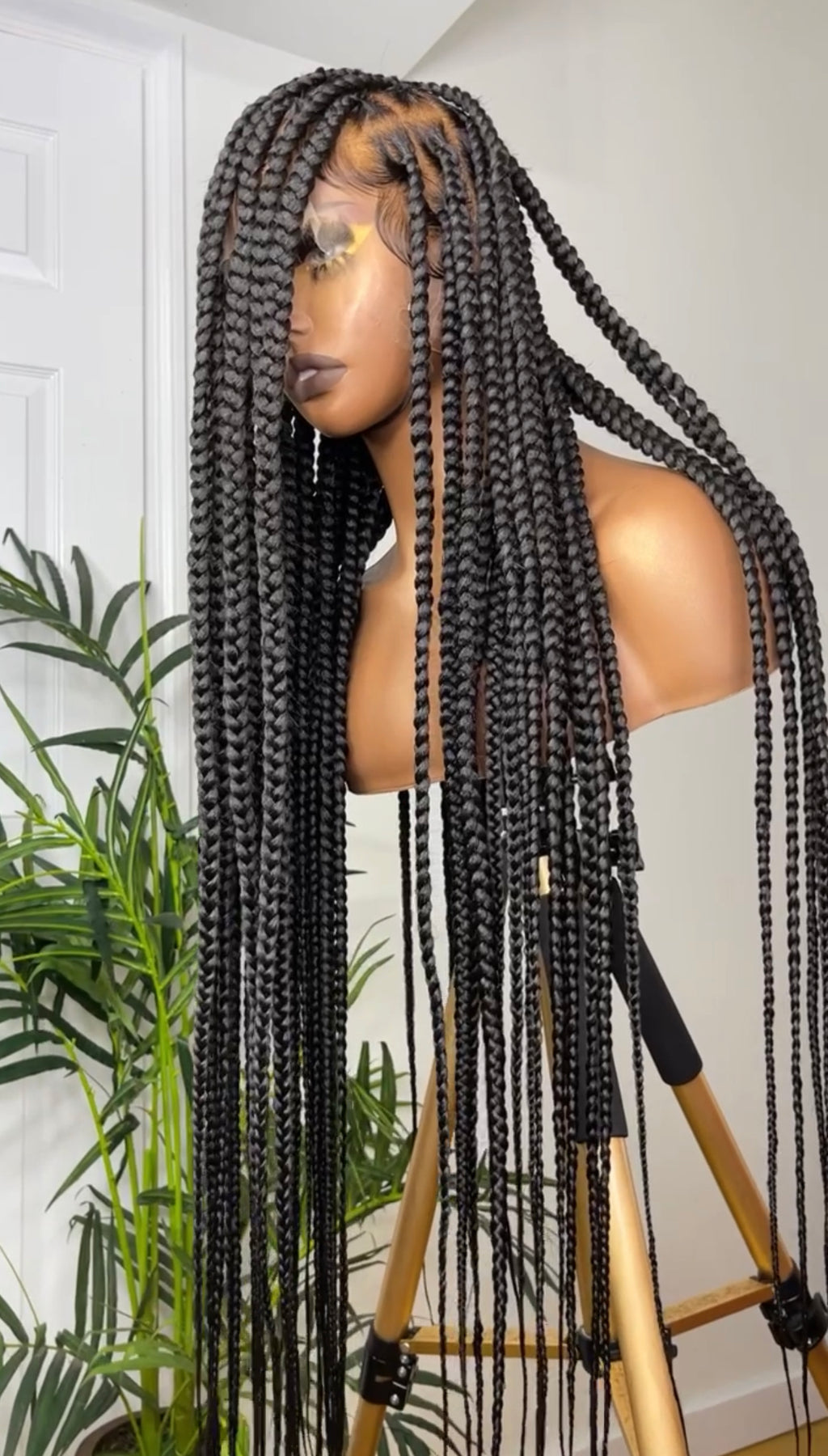 24” KNOTLESS BRAIDED WIG