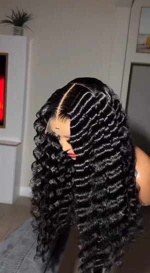 24” 6X6 BOMB CRIMPS LACE CLOSURE UNIT